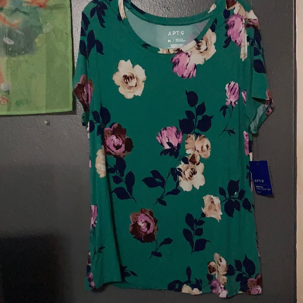 Petite Large Women’s Crewneck Top